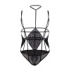 CandyMan Body Dentelle Flora Noir